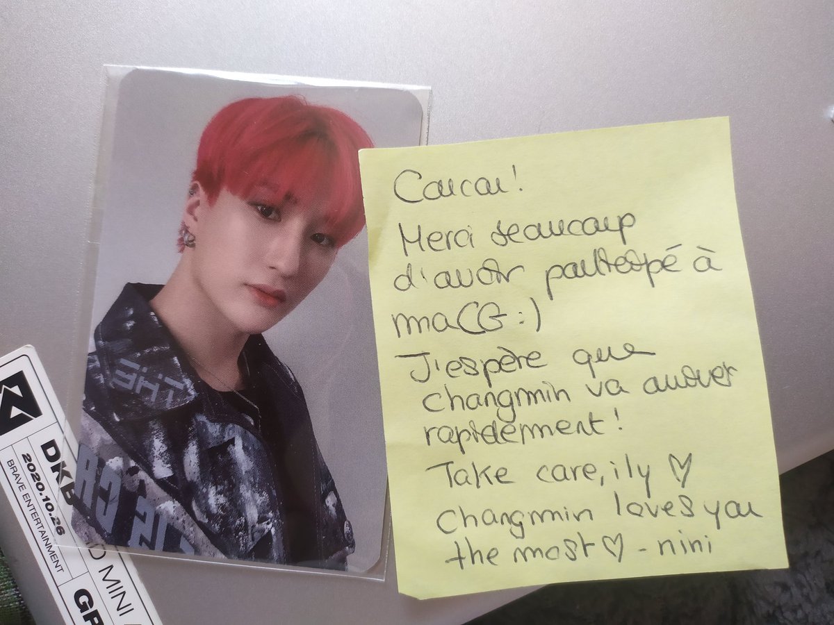 dkbteezz's tweet photo. merci beaucoup nini pour ta cg 💗💗💗
changmin est arrivé safely 
trop contente
@saltywon #saltywonproof https://t.co/MoO43pXRN9