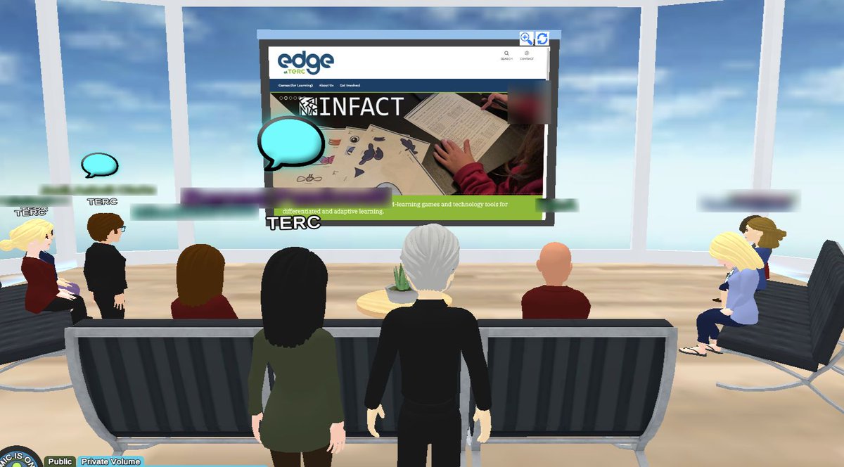 EdGE_at_TERC's tweet photo. We had a great time exploring our space in @DssCampus. So many possibilities! Hope to see you there soon. #VirtualReality #STEMVR #STEMed https://t.co/mfmNsyjiXs