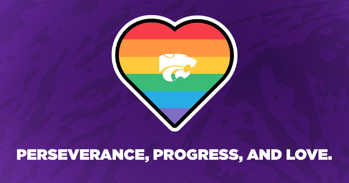Perseverance, Progress, and Love. 

<a href="/KStateLGBT/">K-State LGBT Resource Center</a> x #pride