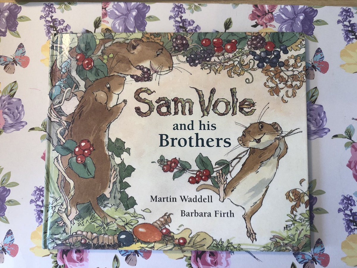 NEW LISTING - This is a BEAUTIFUL Vintage Picture Book in my #etsyshop : 1993 'Sam Vole and his Brothers' Hardback Book By Martin Waddell &amp; Barbara Firth #PictureBook #StoryBook #BeautifulIllustrations etsy.me/3iG7IPU #SamVoleBook #MartinWaddell #BarbaraFirth #StoryBook