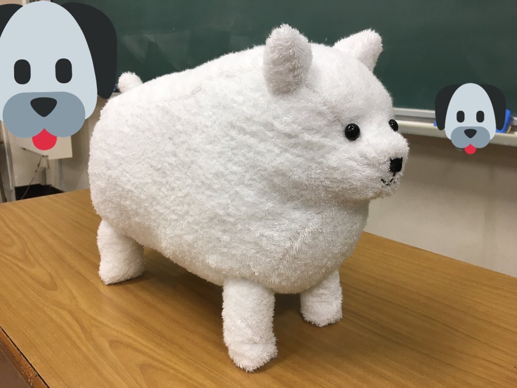 いぬのて 今週もまともな絵描ける気しないので 過去に作った物あげときますね スプラトゥーン2のブキのリッター4k 163cm 2 5kg とアンダーテールのうざい犬ぬいです