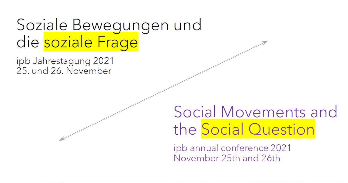 Protestinstitut (@protestinstitut) on Twitter photo How do social movements address the social question today? Send us your ideas for a contribution to the discussion at out 2021 annual conference. Deadline: next Friday.
protestinstitut.eu/veranstaltunge… How do social movements address the social question today? Send us your ideas for a contribution to the discussion at out 2021 annual conference. Deadline: next Friday.
protestinstitut.eu/veranstaltunge…