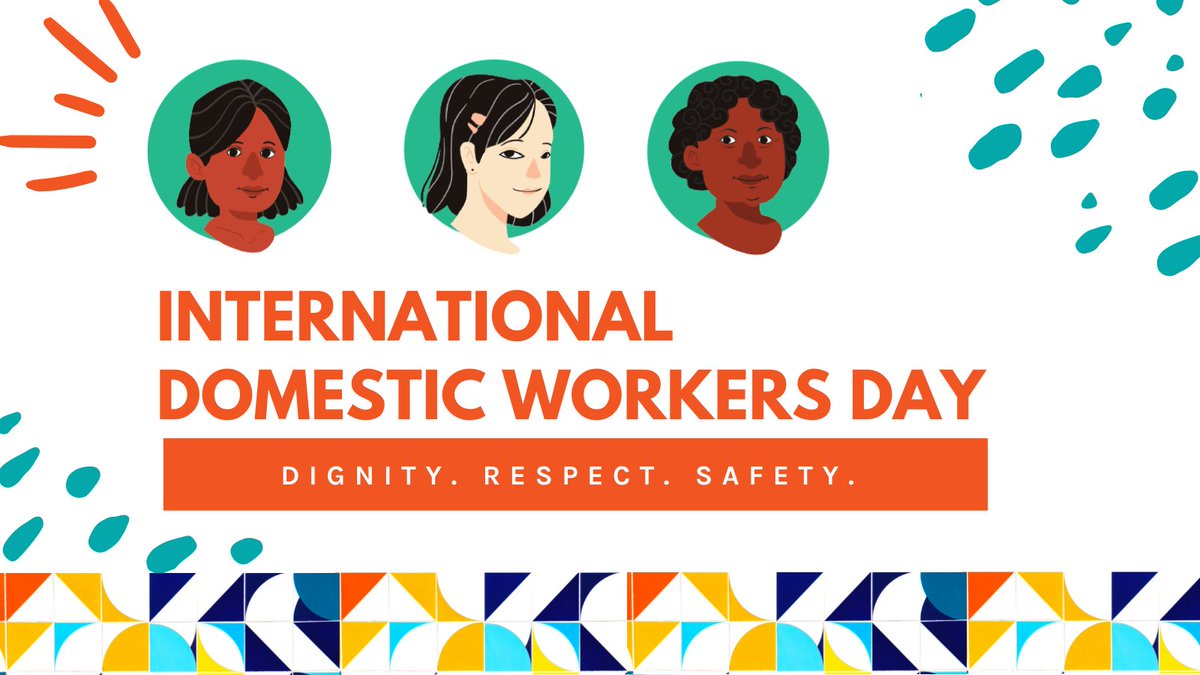 Today is #InternationalDomesticWorkersDay — a day to lift up the workers who make all other work possible, in the U.S. and around the world. 

Domestic workers deserve to work in safety and dignity!