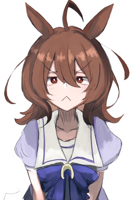 アグネスタキオンさんの「はーやーくー」の動き方、かわいいよね!!!

#ウマ娘 