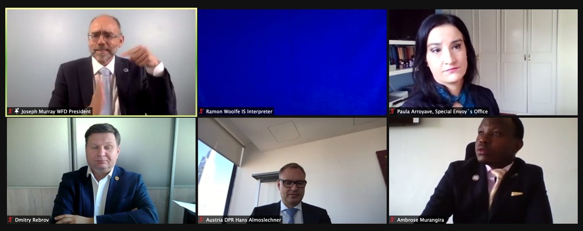 World Federation of the Deaf tweet media