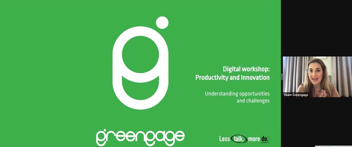 AND WE'RE LIVE!! 

Greengage CEO, <a href="/LuaCoops/">Lua Cooper</a>, kicking off our Digital Workshop for #DLWeek. 

It's not too late to join the session here -> bit.ly/3iLIkIA <a href="/DigiLeaders/">Digital Leaders</a>