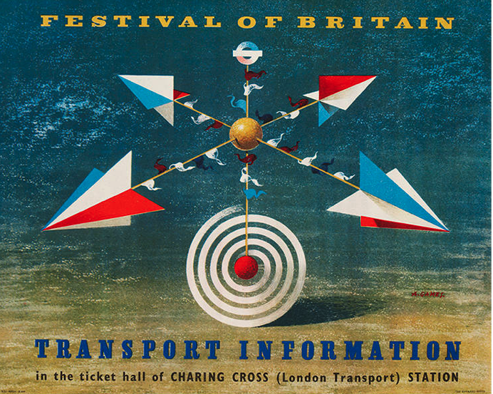 Join me tomorrow with Abram Games' daughter to hear how the iconic designer of wartime propaganda posters &amp; Festival of Britain worked in his home studio on famous designs for the Festival of Britain- 17th June at 6pm GMT - register for Zoom link here signdesignsociety.co.uk/event/8130/