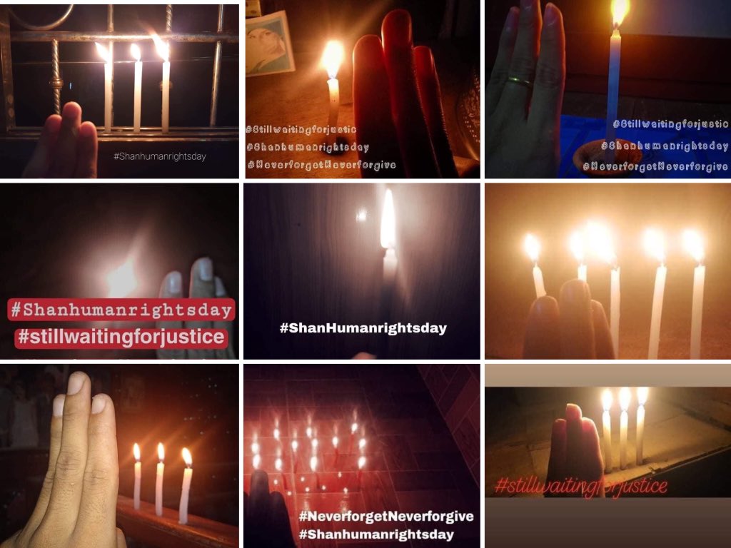 Dawei’s B.E.H.S (4) students staged a candlelight strike for Shan Human Rights Day on the evening June 16. #UnfetteredAccessForAids #WhatsHappeningInMyanmar #June16Coup #MilkTeaAlliance