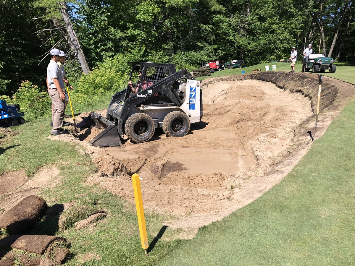 mstorby44's tweet photo. Working on 13 left today. Hopefully when we finish this bunker ‘tweaking’ project my staff won’t start their own construction company!?! #theyregood https://t.co/X1WTKoPVmZ