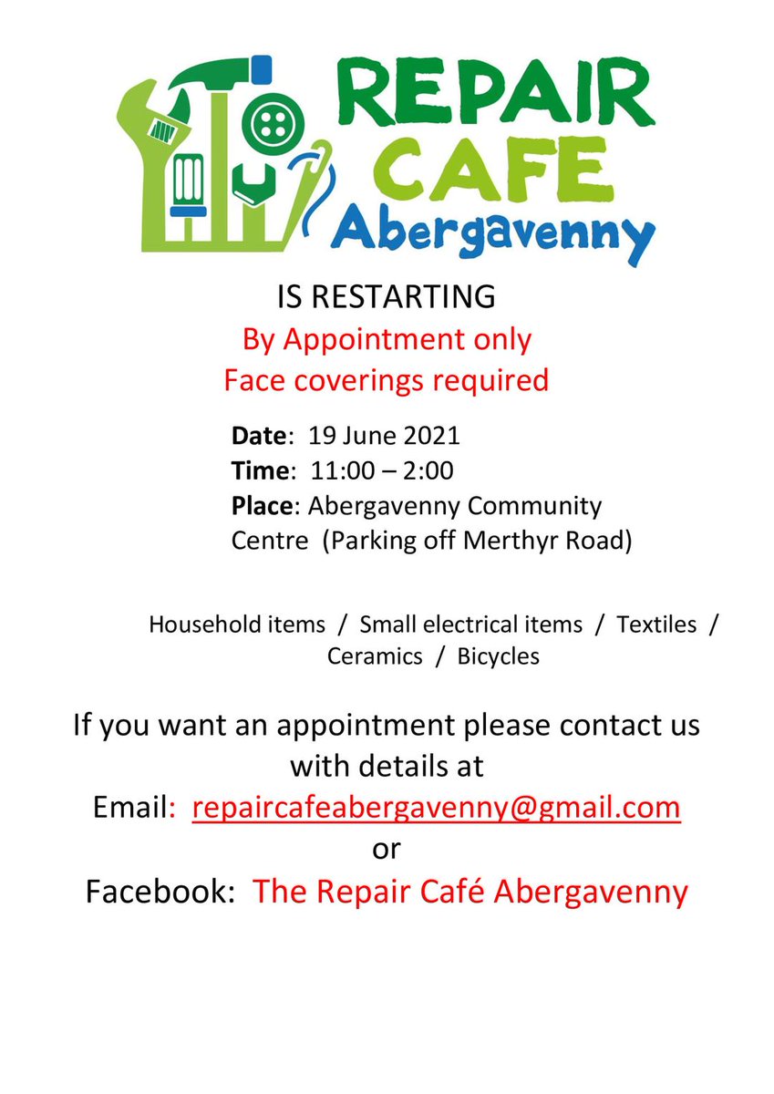 Repair Cafe Wales tweet media