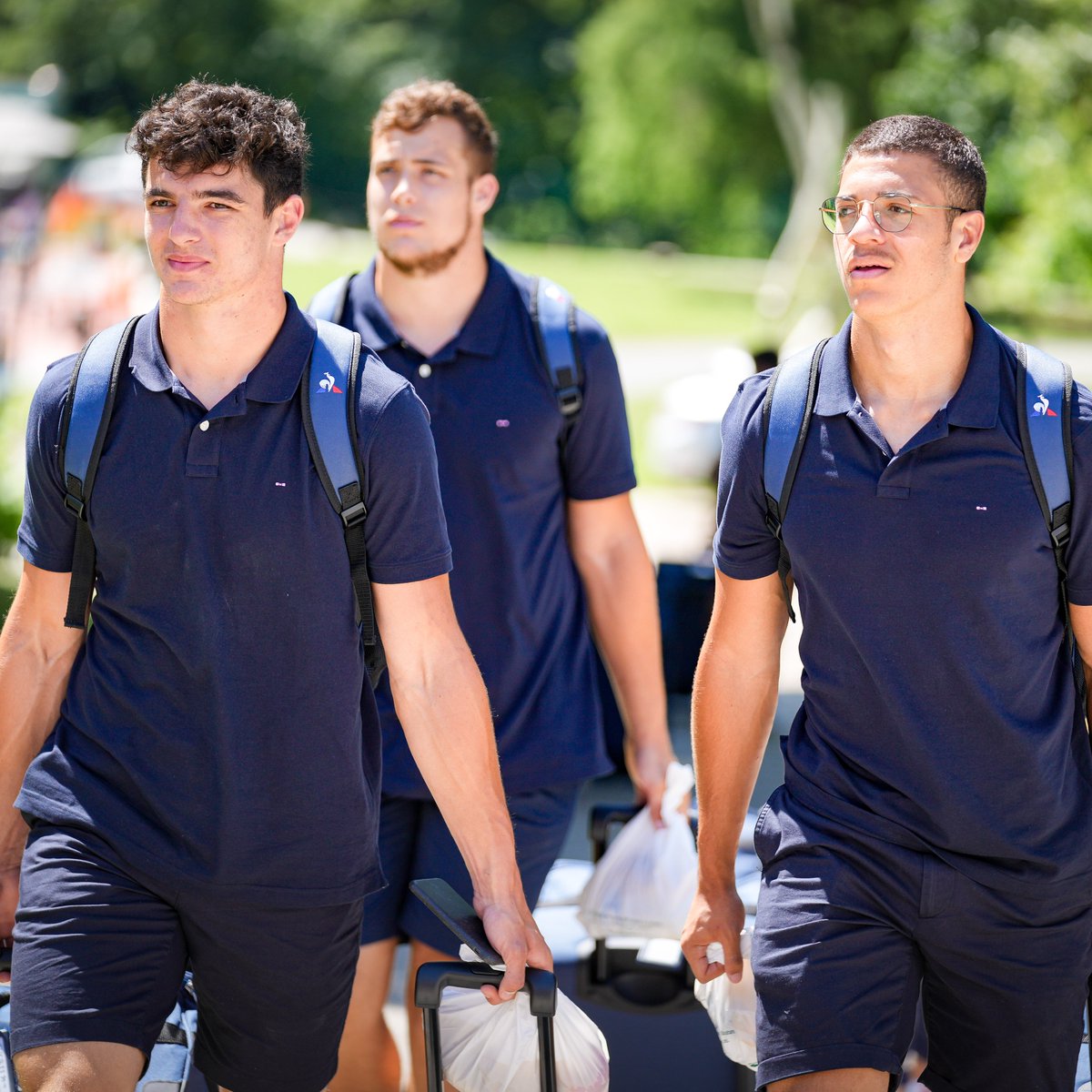 ✈️🏴󠁧󠁢󠁷󠁬󠁳󠁿 𝐋𝐄𝐓'𝐬 𝐆𝐎 ! Nos Bleuets de #FranceU20 se sont envolés pour Cardiff, début du Tournoi des #SixNations samedi à 18h ! #NeFaisonsXV @edenparkparis