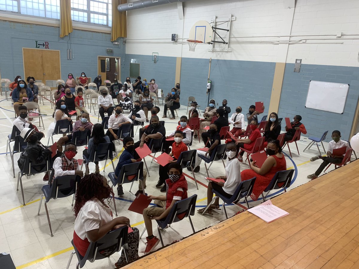 Grade Five Promotion was really an amazing way to send our kids off to middle school. Proud of these kids, grateful for their families, and in awe of my staff.