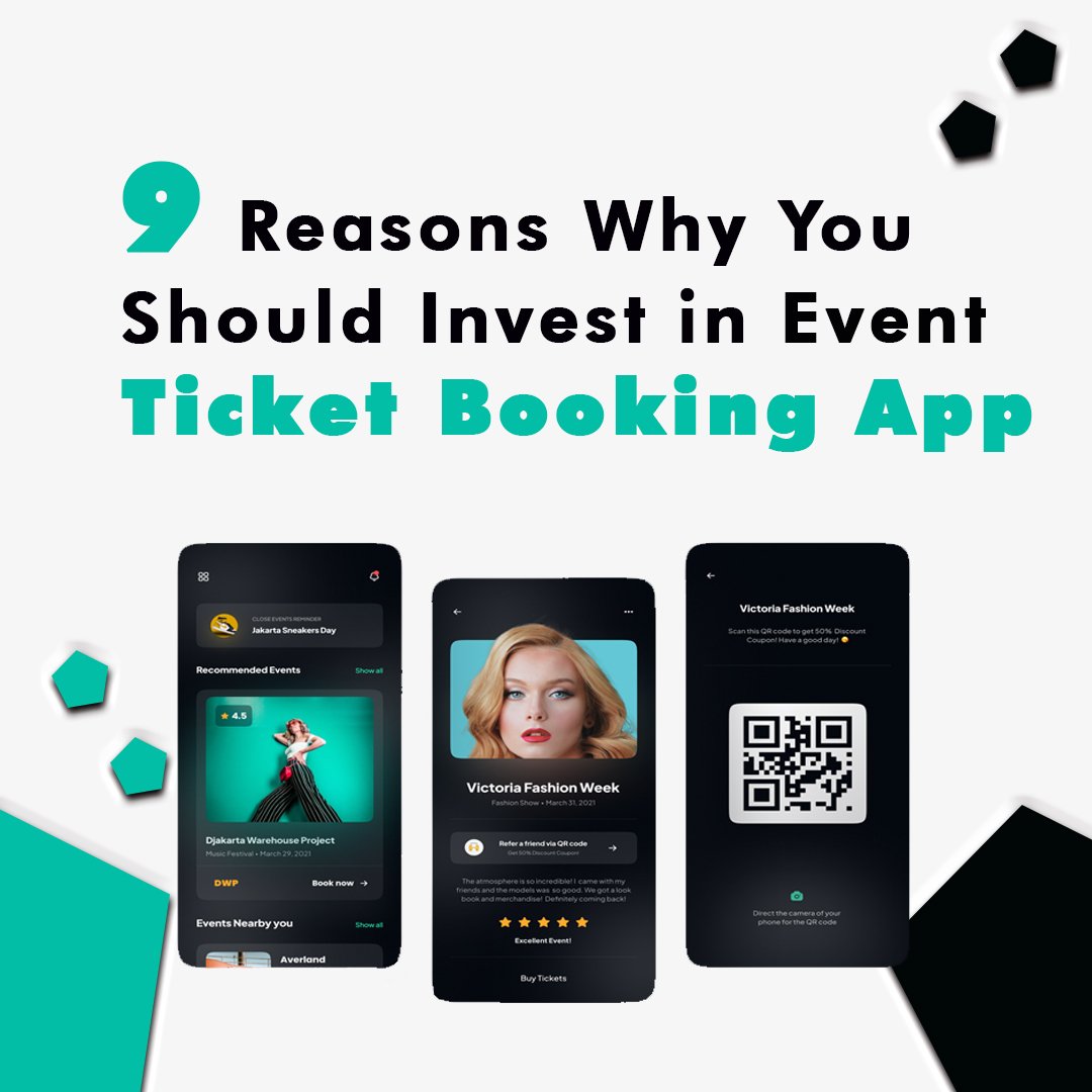 zimblecodeus's tweet image. If you're an #EventOrganizer or in the #EventTicketBooking business, check out the reasons why you should invest in the online #EventTicket #BookingApp.

Swipe right&amp;gt;&amp;gt;
visit: bit.ly/3fvJQw8

#EvenTicketBookingApp #OnlineTicketBookingApp #TicketBookingAppDevelopment