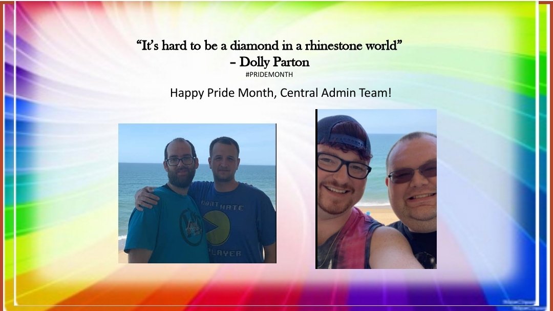 "It's hard to be a diamond in a rhinestone world" - Dolly Parton
I appreciate everything you guys do for us and thank you for being you! #loveislove #PrideMonth