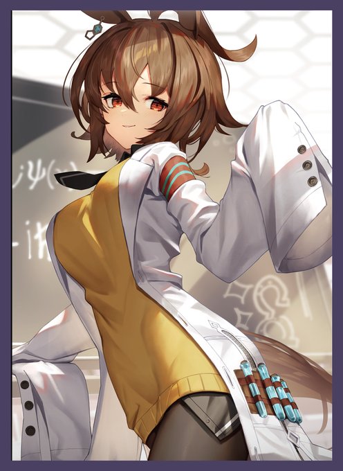 エアサンクリ 新作情報
「タキオン」のスリーブとプレイマットになります。イラストはスコッティ様(@Sco_ttie)になります!

※会場のみ、最小部数での頒布となります。
※BOOTHでの頒布は行いません。 