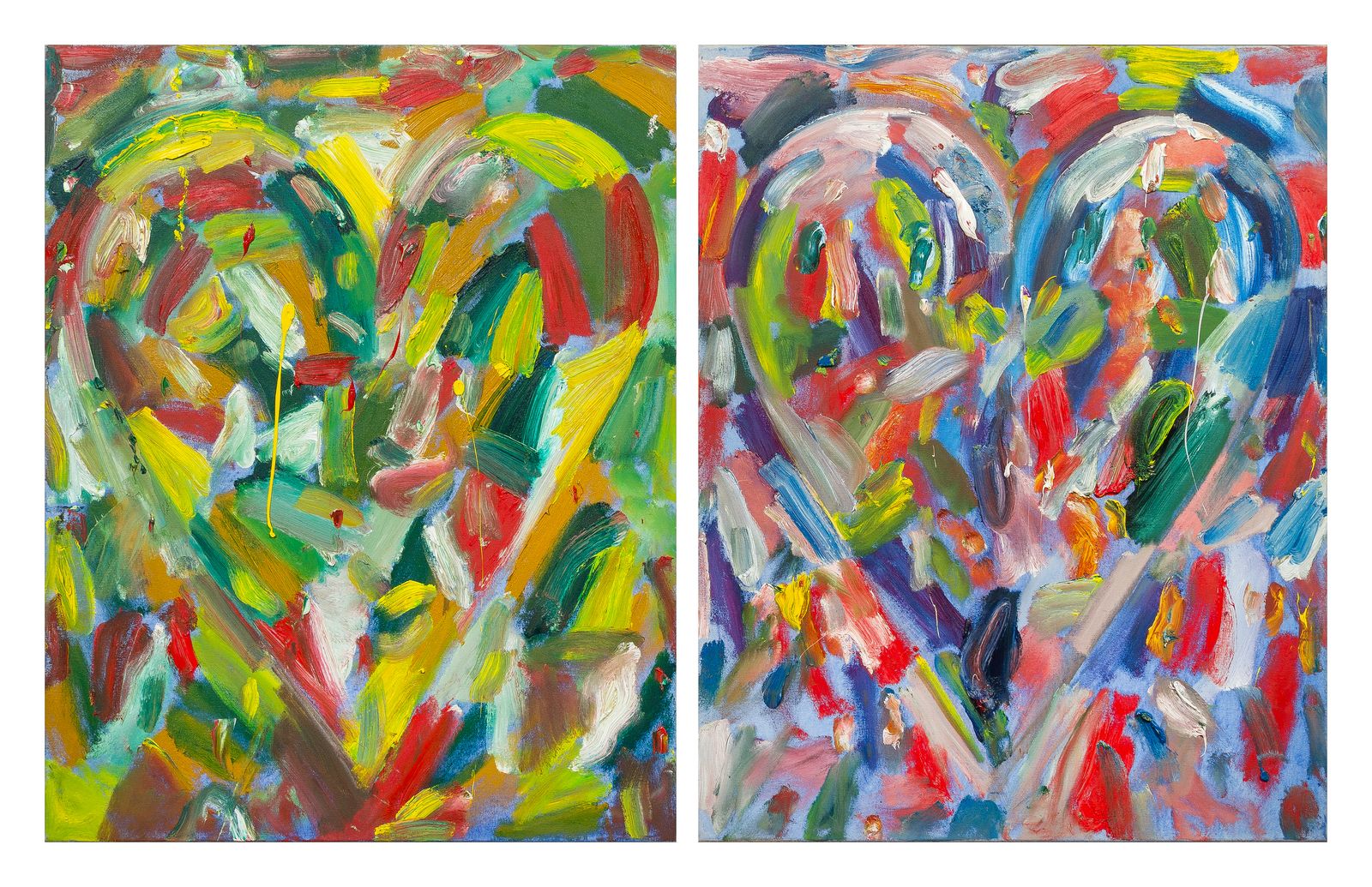 Happy Birthday to the great Jim Dine!   Jim Dine
2 Moons, 2004
Sold: $125,000 