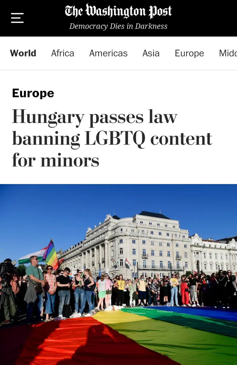 _Rapunzell___'s tweet photo. #WhySoProud #Pride2021
#Hungary #WhySoHomophobic
What do you guys think, I think the decision is right.
Yes, everyone deserves respect. https://t.co/Gc9X9X9TmN