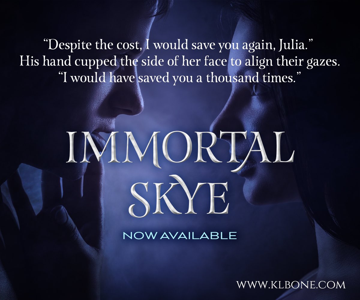 kl_bone's tweet image. Nearly two millennia ago, a pure-blood daughter of the Skye vampire bloodline found her soulmate in Rónán, the selkie knight charged with protecting her from all harm.

Available: books2read.com/Immortal-Skye

Audible: bit.ly/immortalskyeau…

#vampires #paranormalromance #fantasy