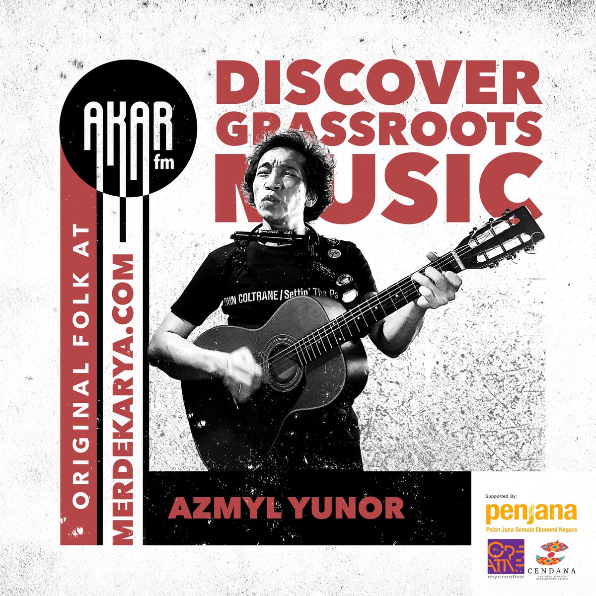 azmyl's tweet image. Tune in to #AYOP + me solo on #AkarFM brought to you by the good people of @merdekarya! 🤟🏽100% #sapotlokal goodness at Merdekarya.com🔥
#DiscoverGrassrootsMusic #AkarFM #KenaliMuzikAkarUmbi #Merdekarya #CENDANAMalaysia #cendana #penjana #MyCreativeVentures @rondivuutusan