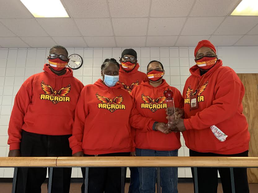 AHSCrystalApple's tweet photo. AHS Custodial Staff - Crystal Apple Award Recipient for December 2020 #ArcadiaHighSchool #ArcadiaFirebirds #CrystalAppleAward https://t.co/VeAHlSvj2N