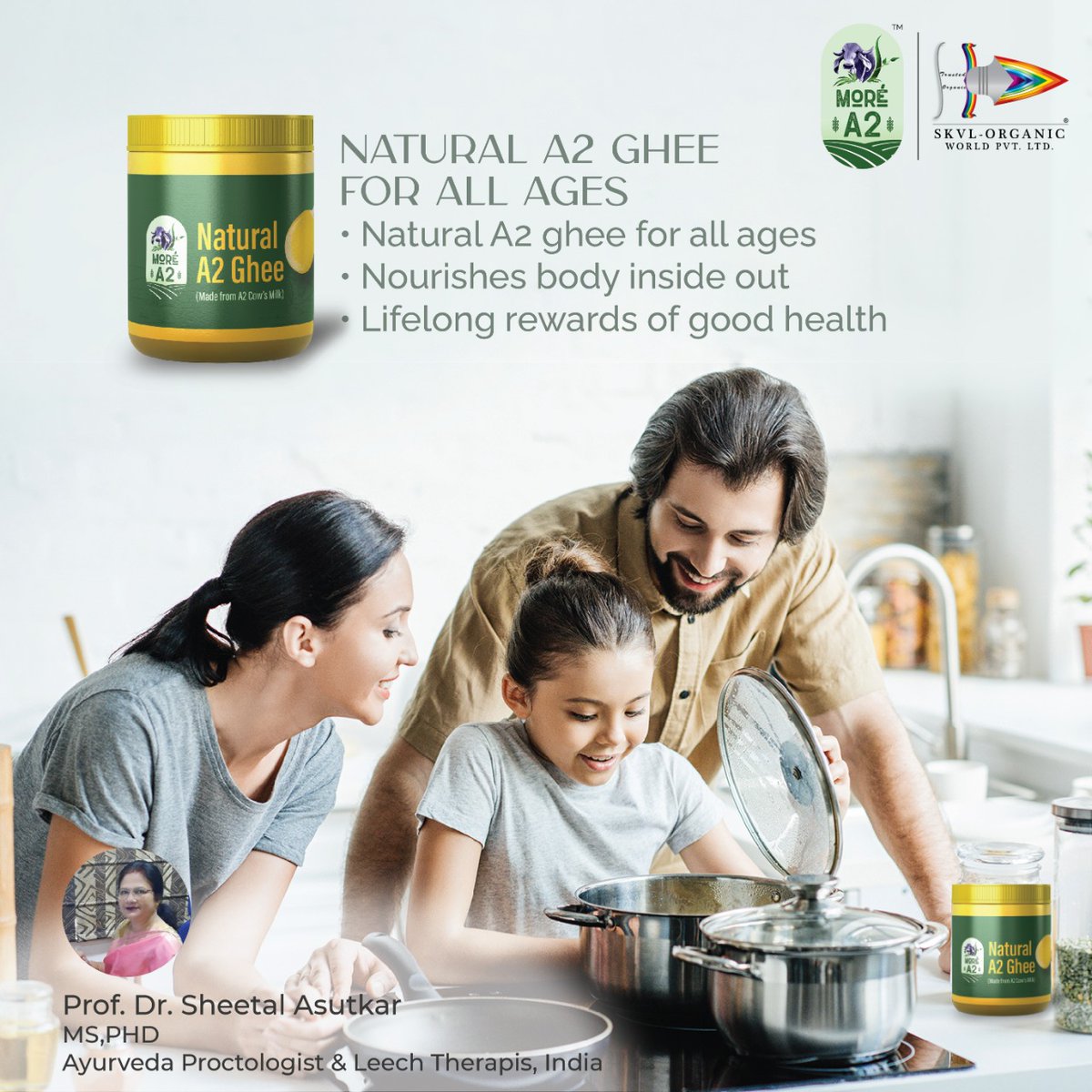 skvlmorea2's tweet photo. Natural A2 ghee offers nourishment to the body at every stage. Beginning in the womb and continuing through the sunset of life. Natural A2 Ghee keeps you healthy from the inside out. Embrace it as an integral part of your lifestyle today to reap lifelong rewards of good health. https://t.co/6DMdrQhJf0