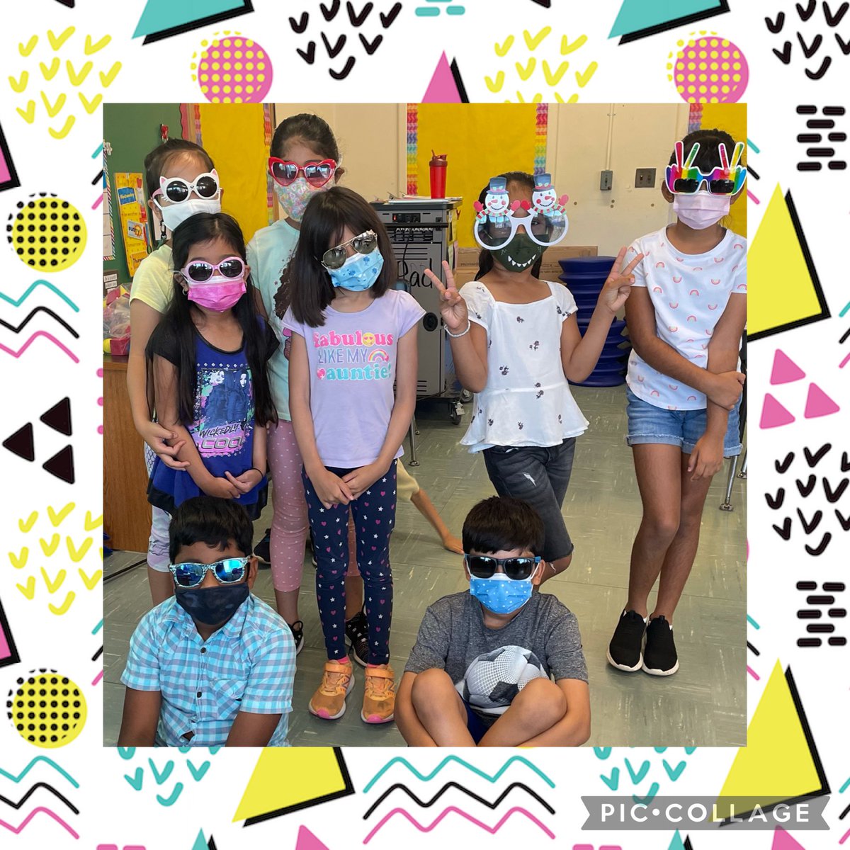 Check us out in our cool sunglasses as we celebrate Sunglass Day. @JerichoUFSD <a href="/A_RiveraNY/">Dr. Alejandro Rivera</a> <a href="/PTAJackson/">George A Jackson PTA</a>