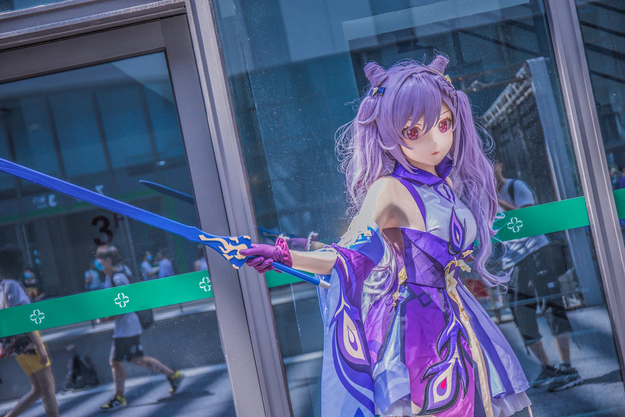 Kigurumi豆丁on Twitter Kigurumi 原神 刻晴 Cp28 人类有人类的底蕴 我们不是滤清神选者后剩余的残渣 从世界之外 我们取得否定世界的力量 若你理解旅途的意义 就上前来 击败我 命令我让路 向我证明你比我更适合拯救她 然后就去重新纺织所有的命运吧