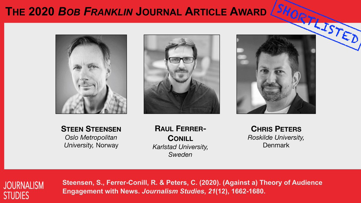 Journalism Studies tweet media