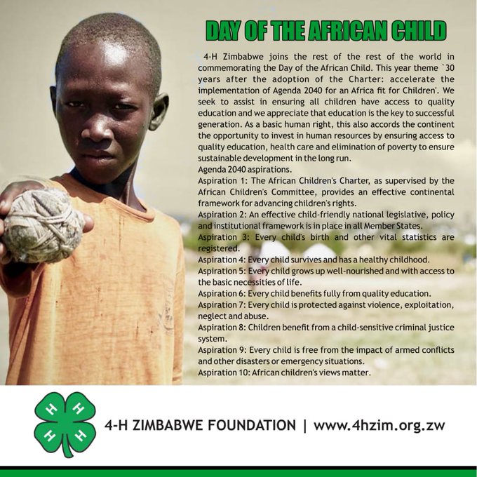Agenda 2040! Protect Africa’s children