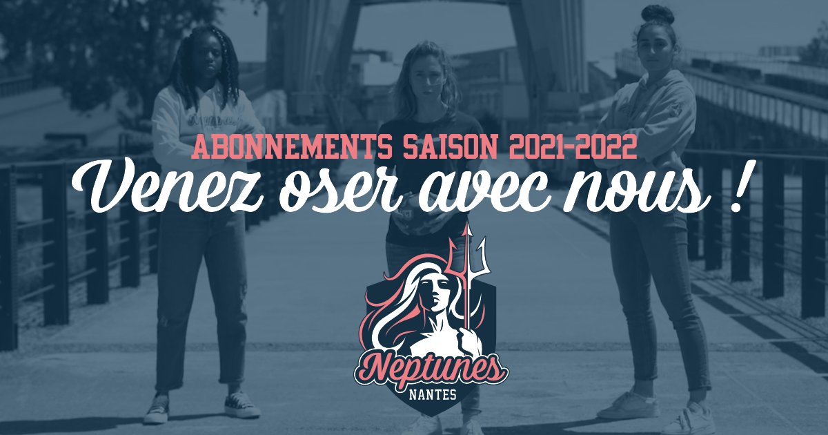 neptunesnantes's tweet photo. La campagne d'abonnements pour la saison 2021-2022 est lancée ⚡️

🔱 𝑽𝒆𝒏𝒆𝒛 𝒐𝒔𝒆𝒓 𝒂𝒗𝒆𝒄 𝒏𝒐𝒖𝒔 𝒔𝒖𝒓 https://t.co/ft6LyjgBdn

#𝗽𝗿𝗼𝘂𝗱𝘁𝗼𝗯𝗲𝗻𝗮𝗻𝘁𝗲𝘀 https://t.co/kHAi42H7T8