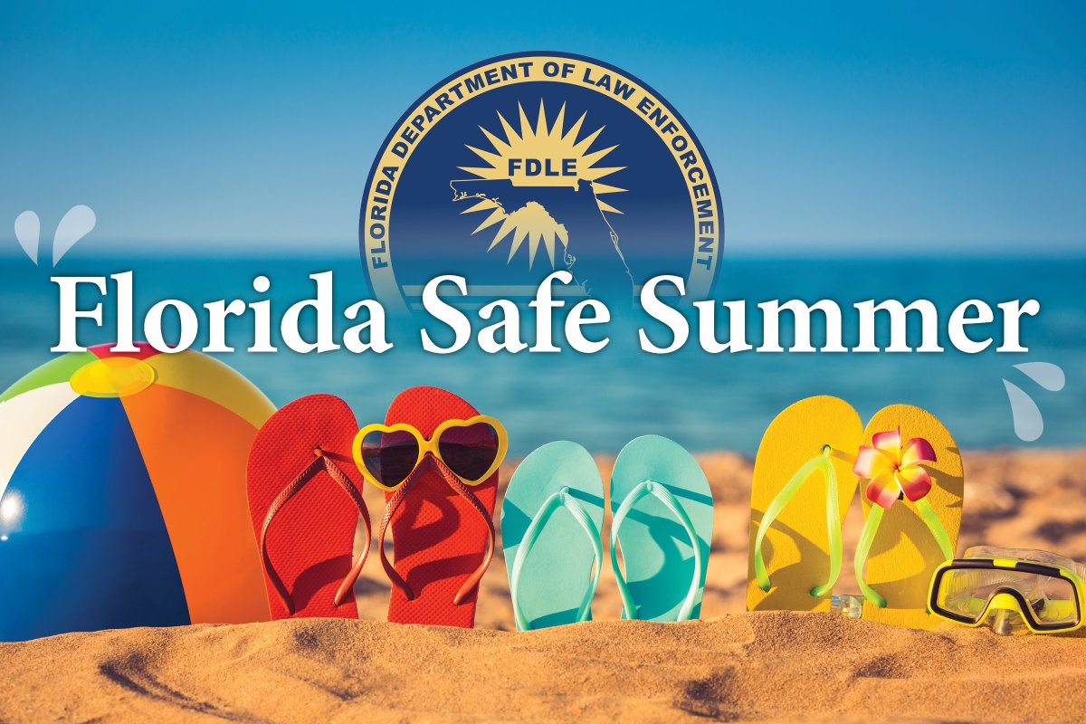 fdlepio's tweet photo. Attention Parents: School’s out for the summer & kids may spend more time online!
Remind kids NOT to share any personal info (address/school/city/town/phone number) & never post/give out pictures online.
Get more tips: https://t.co/pzPEBlZ5hZ.
#FloridaSafeSummer #SecureFlorida https://t.co/sFVii97UxK