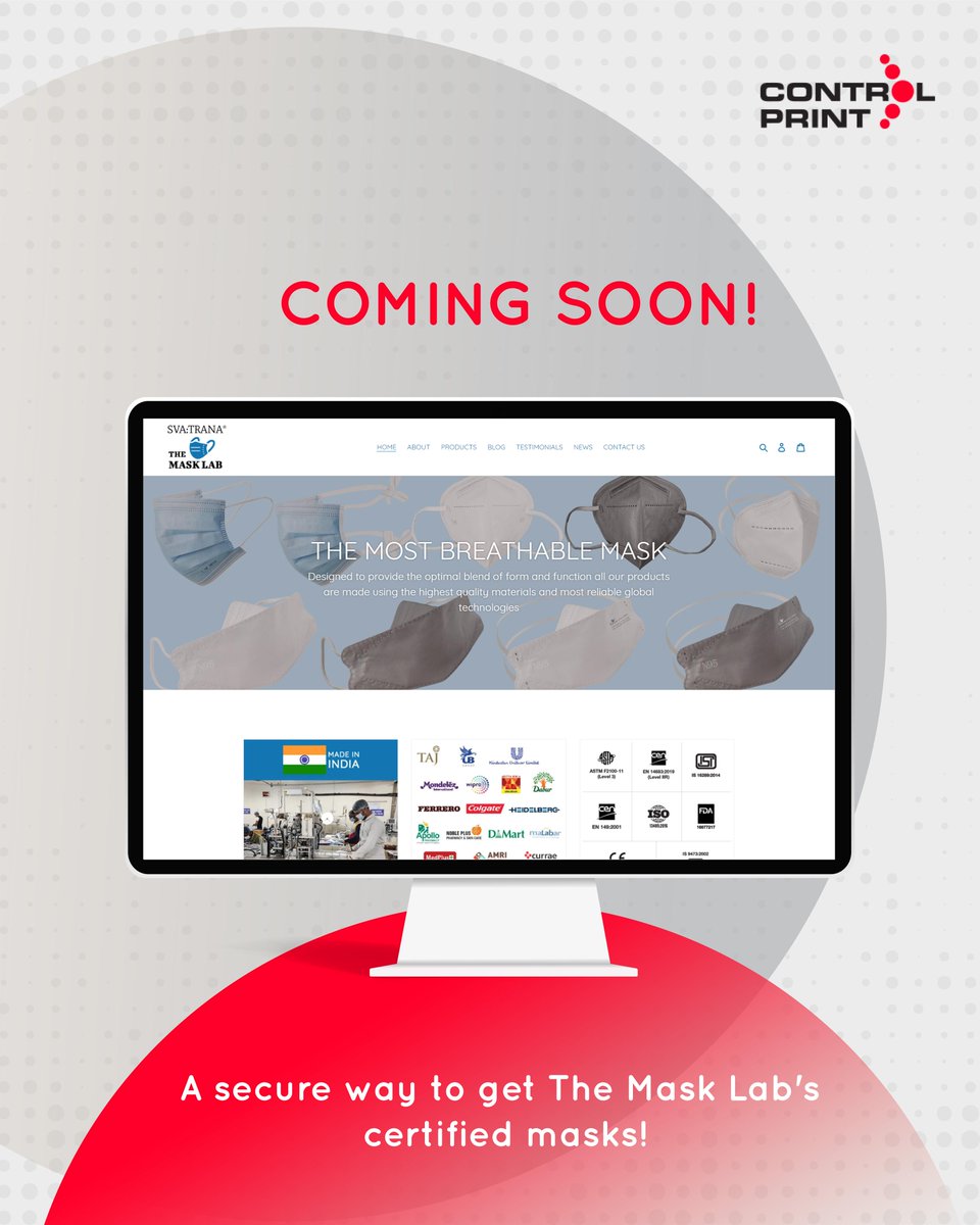 controlprintltd's tweet image. The Mask Lab is working on a secure way for you to get certified FFP2/N95 masks!

✅ More options!
✅ Better discounts!
✅ Faster delivery!

#TML #TheMaskLab #Masks #FFP2 #N95 #Surgicalmasks #masksup #maskon #safetyfirst #stayhomestaysafe