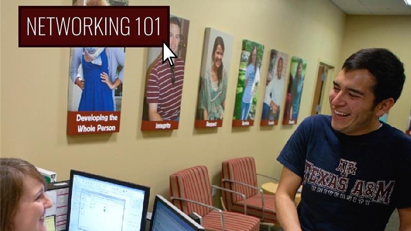 #Networking isn't about trying to get a #job, but rather its about building relationships in an organic way. Check out our blog for 5 tips on how to network. .

🔗tx.ag/NetworkBlog

#HireAggies #TAMU #AggieIntern #Network #AggieNetwork