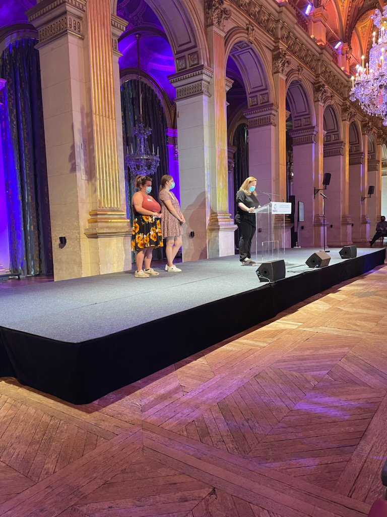 La remise des prix du concours kaléido'scoop a lieu à l'hôtel de ville de Paris. Encore une fois les jeunes ont su produire et s'exprimer ! Les lauréats ont su nous régaler à la lecture, l'écoute et le visionnage de leur média. A l'année prochaine !  #pressejeune