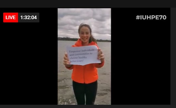 isecn's tweet photo. Here are some of the messages prepared by #HealthPromotion students and young professionals from all over the world.

Comment below and let us know where are you from and what #HealthPromotion means to you.
#IUHPE70 #IUHPE2021
@CpromosalutUd @dipsalut @univgirona https://t.co/NI7sRwOPu7