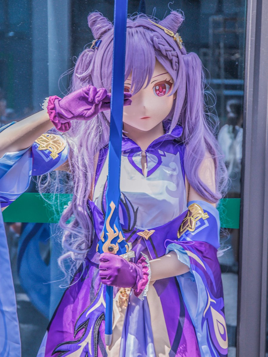 6twLy1EXVEi97mi's tweet photo. #kigurumi #原神 #刻晴 #comicup28 https://t.co/6vMH5sMnSX