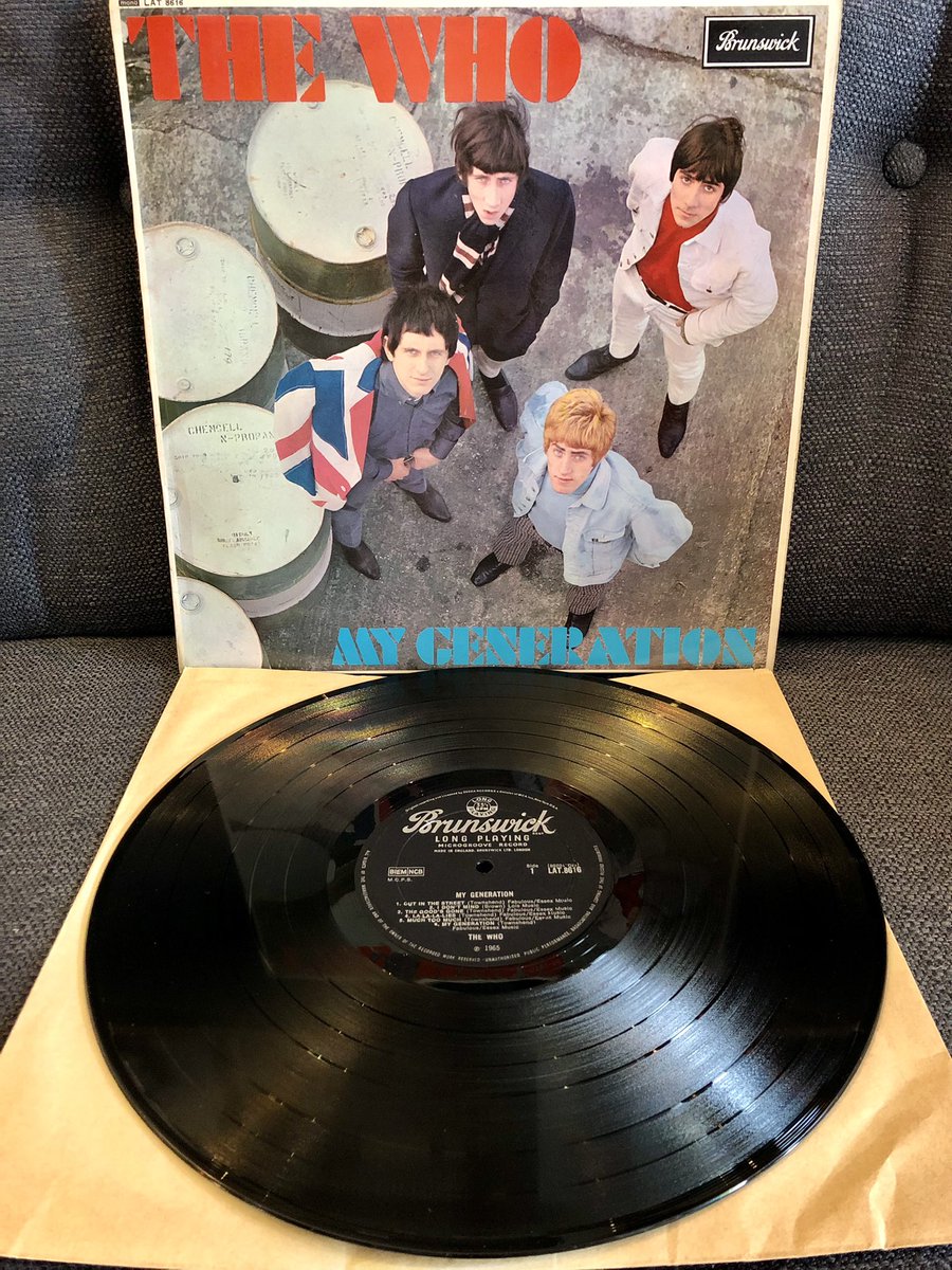 CodaVinylCafe's tweet photo. Near mint 1st pressing of this iconic 56 year old album… £269. Father’s Day Sunday remember! #fathersdaypresent #thewho #thewhovinyl https://t.co/Cvds35Dgd8