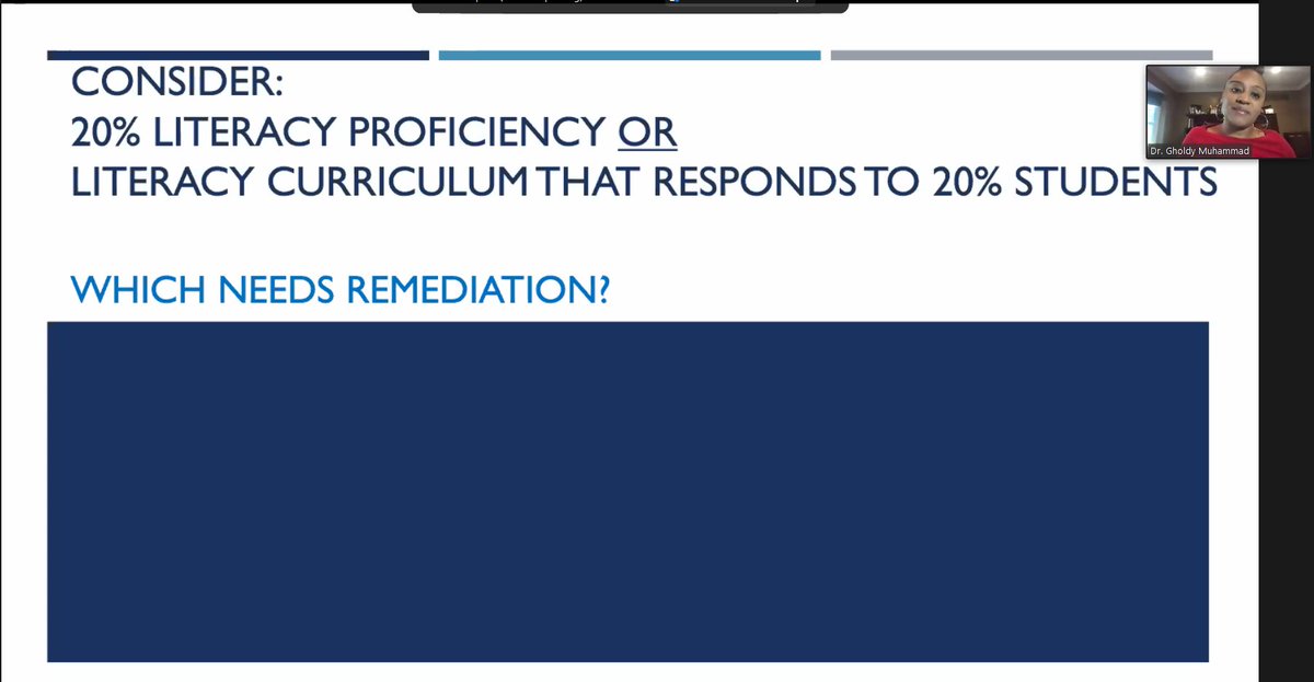 MHarrisEdu's tweet image. "Is it the child? Or is it the curriculum?"
SAY THAT, @GholdyM
#edequityva #TBHconference