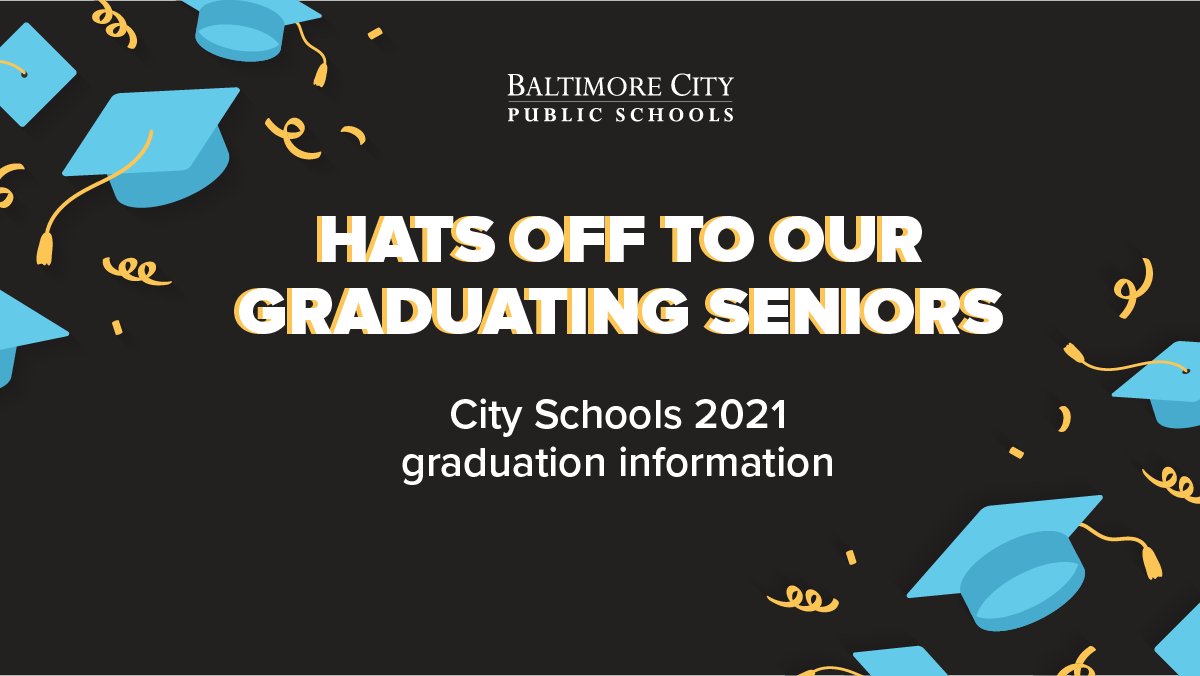 🎓 Congratulations to the class of 2021! Today might be the last day of graduation ceremonies, but you can relive moments from graduations across the city on our YouTube playlist: bit.ly/cityschools-gr…