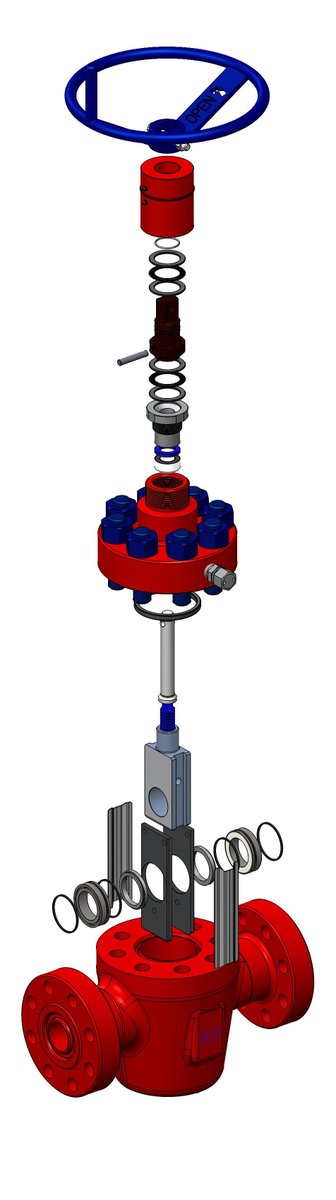 petrotrim's tweet image. Gate Valves API-6A Design and Manufacturing #petrotrim_services #api6a #flange #gatevalves