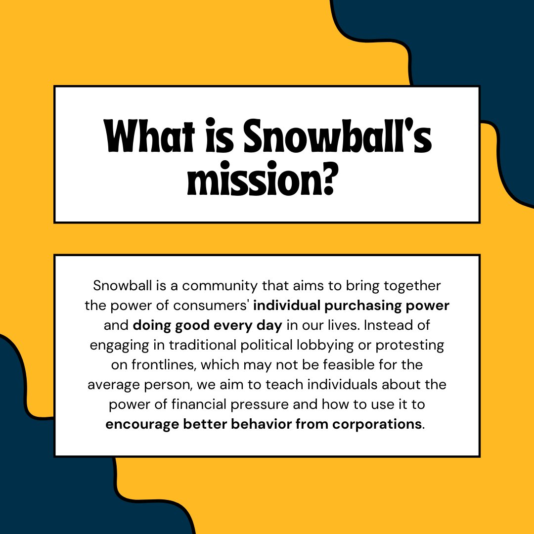 What exactly is Snowball, and what do we aim to do? 
A thread 1/3
#BoycottXinjiangCotton
#boycottzara 
#consciousconsumerism
#consumers