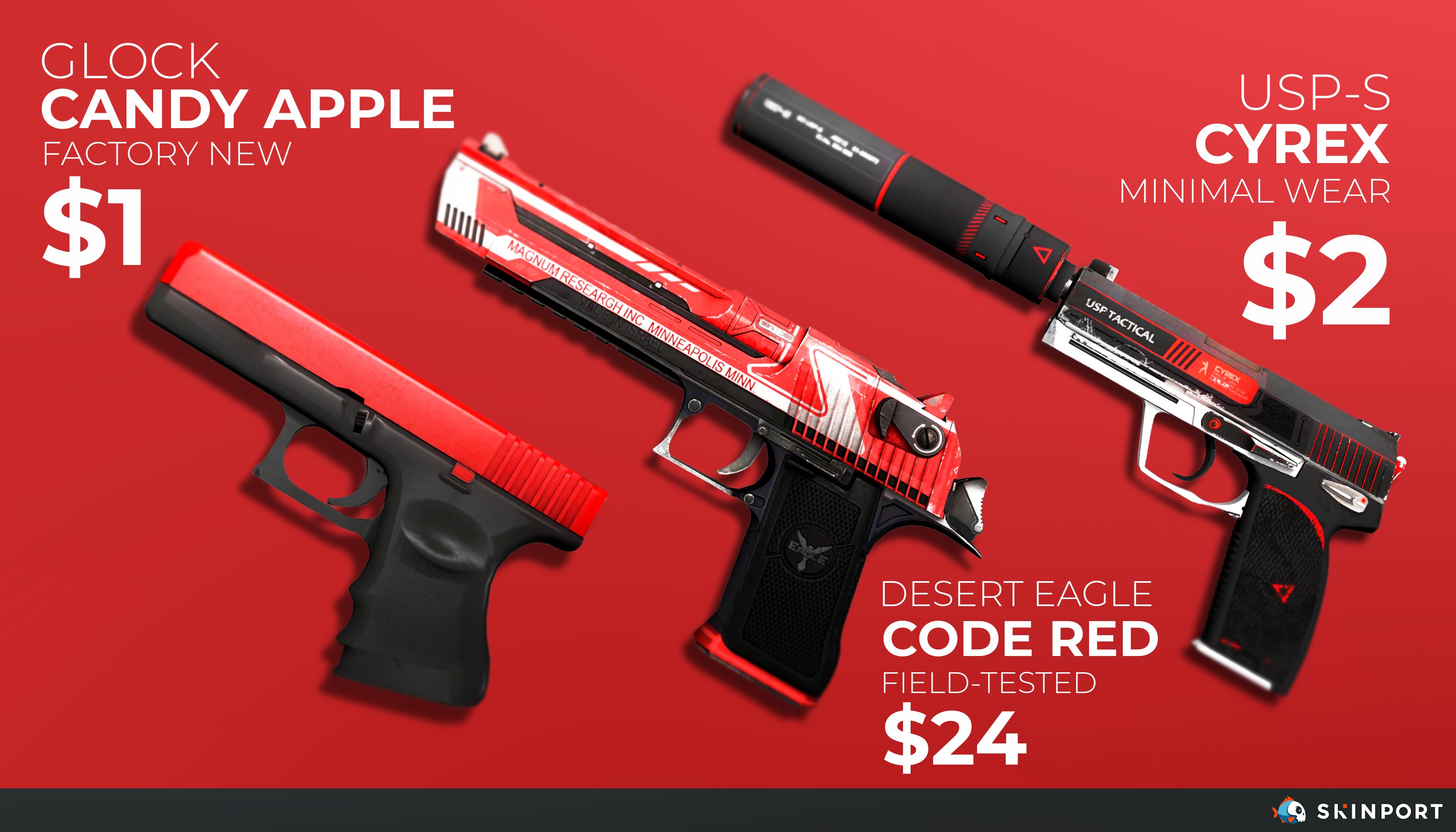 Ultimate Red CS:GO Loadout - Skinport Blog