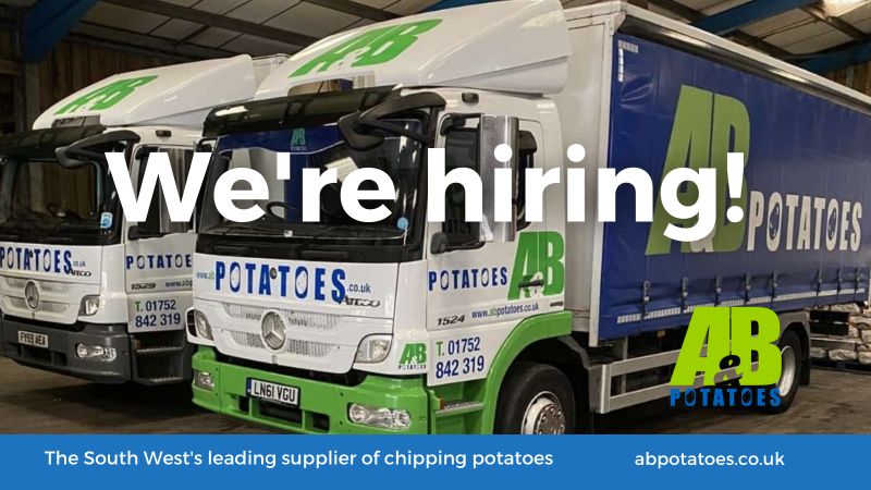 ABPotatoes's tweet image. WE ARE HIRING👍: Class 2 drivers for our fleet for work from our Saltash depot across #Devon and #Cornwall. #drivingjobs #trucklife 🚛 🚚potatoes🥔