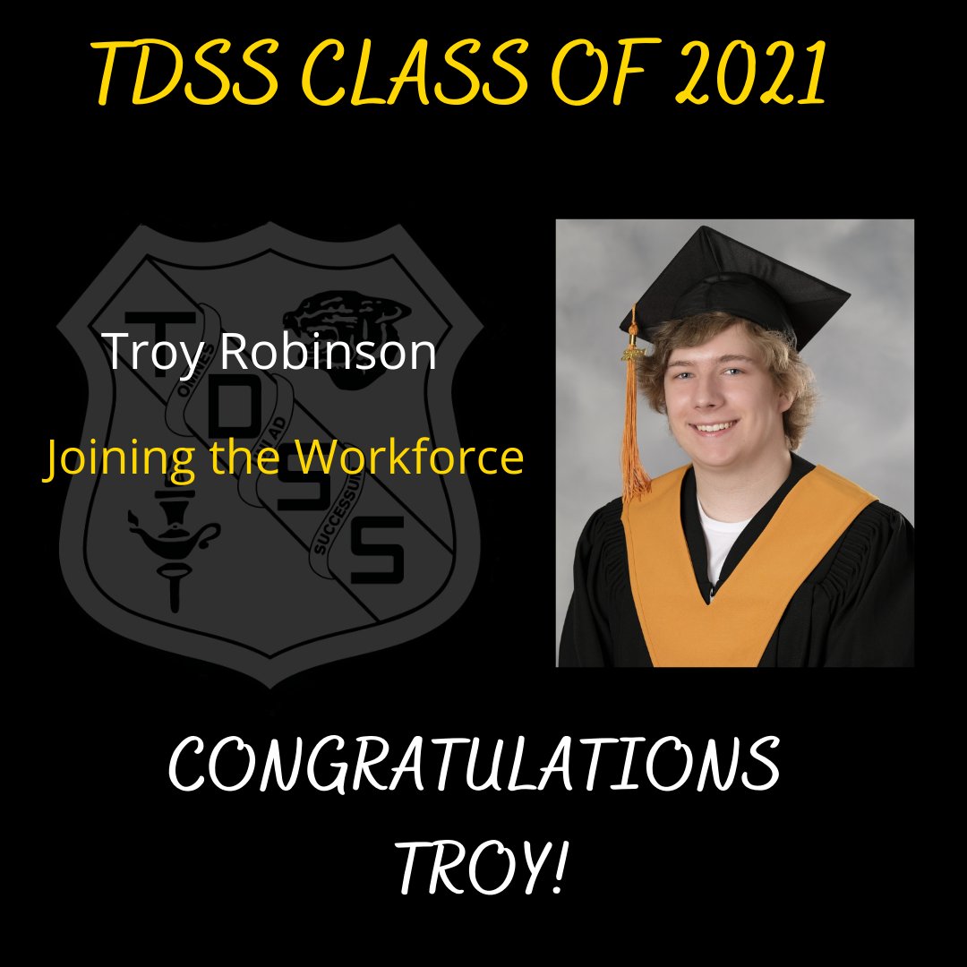 TDSSsaints's tweet photo. Congratulations to the Class of 2021! 🎓💛🖤 https://t.co/TuYayOh9A5