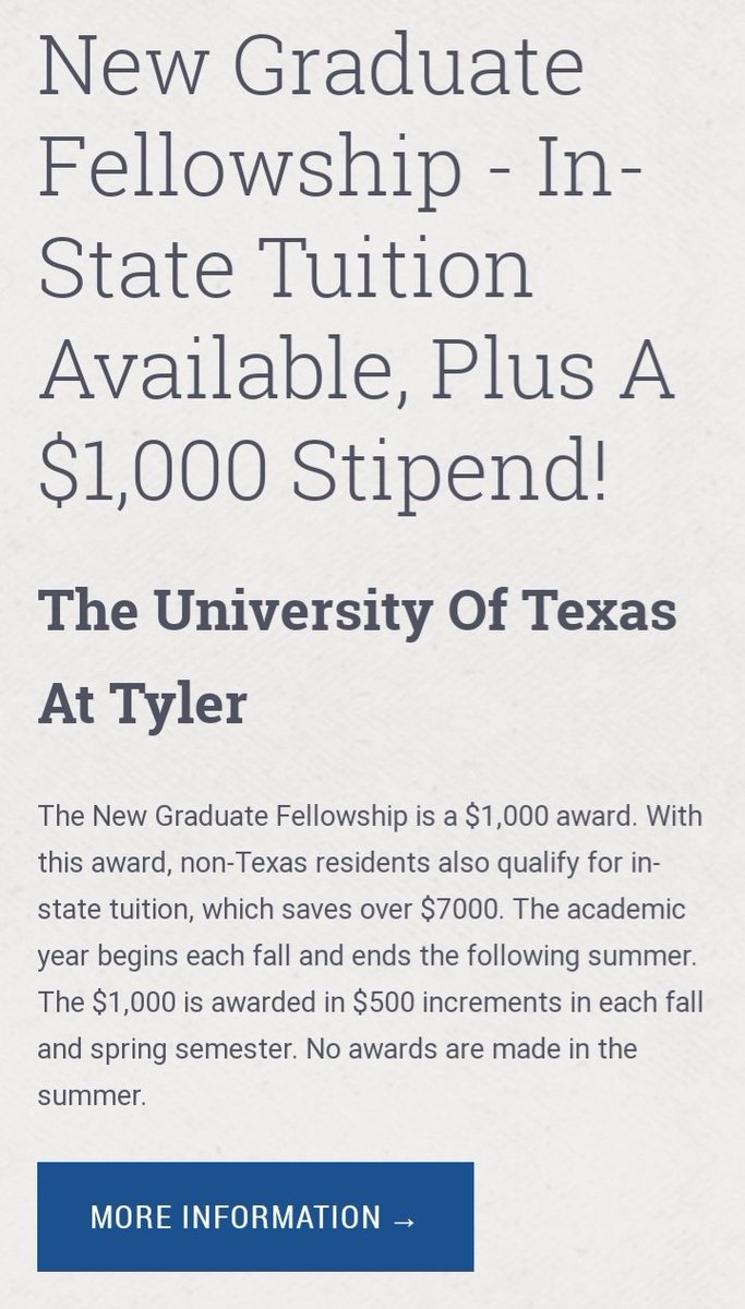 iamkique_'s tweet photo. Fully-funded MSc. (Graduate Fellowship) at the University of Texas. Benefits: tuition + $1000 stipends.

Deadline: Nov. 1

For more info: https://t.co/N5uD8whXZy

@AaronAkpuPhilip @_asantekente @Beyond__Gender @zainab__tiamiyu @Exquisita_lady https://t.co/h96Wf3Y8q4