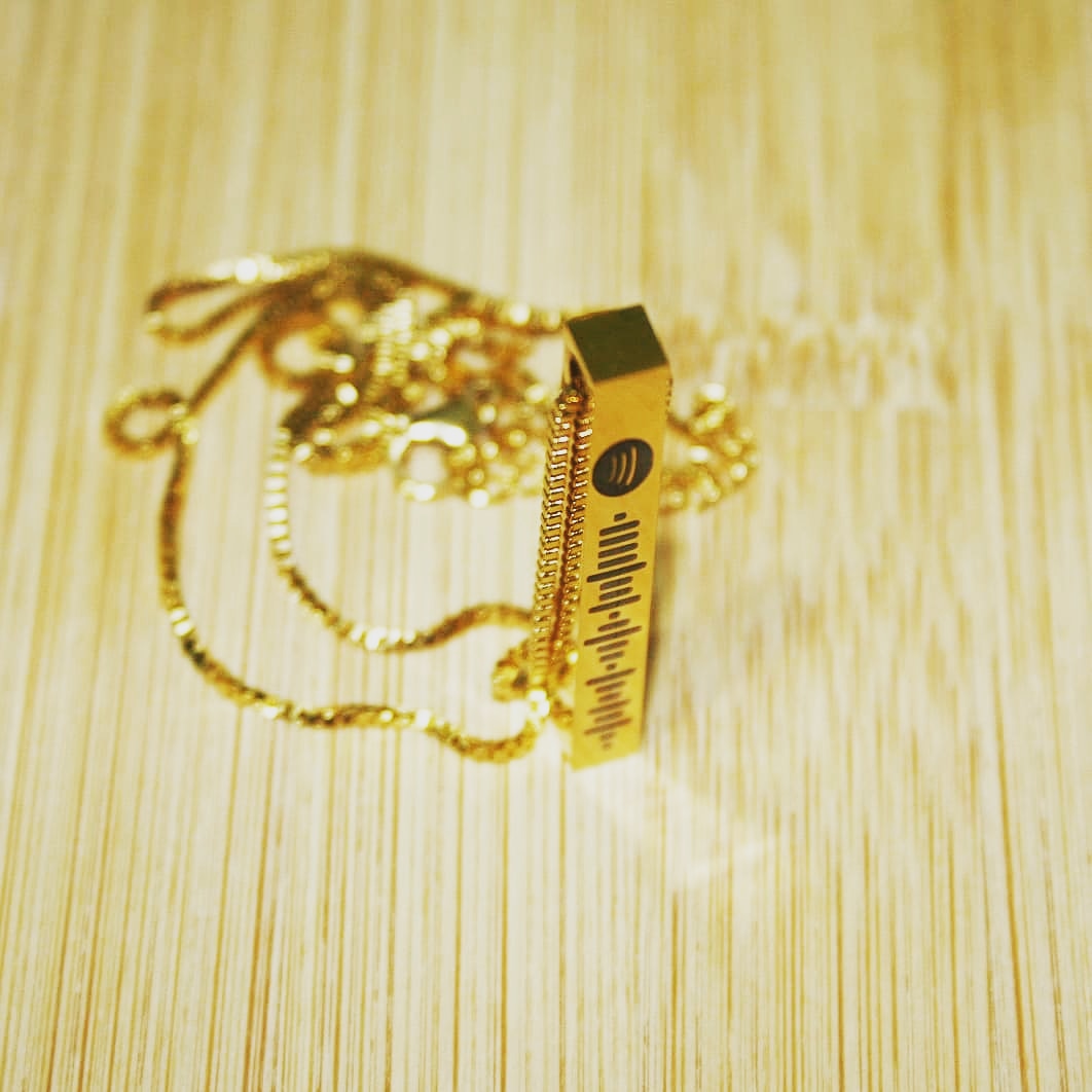 Custom spotify code engraved pendants.
soulfulmemory.com