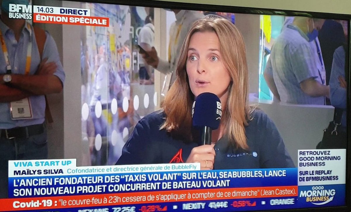 _Bubblefly's tweet photo. En direct @VivaTech @mailys_silva COO et @Alain_Thebault  CEO pour présenter notre offre de mobilité ! 🚀 https://t.co/ZmvJuarG7K