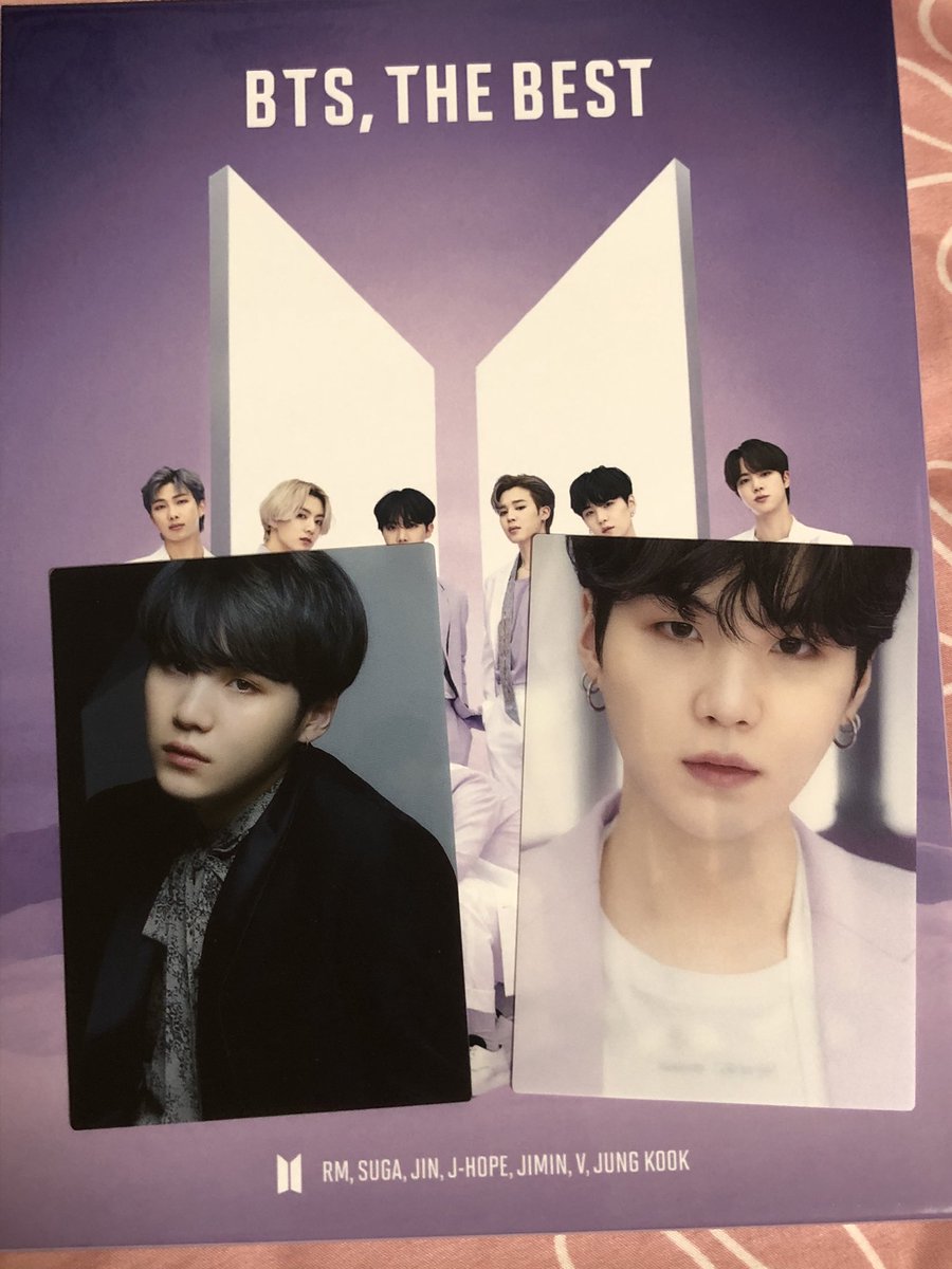 akr__66's tweet photo. BTS,THE BEST トレカ交換

譲→通常盤 ユンギ

求→通常盤 ジン

郵送での交換希望です！
防水、硬質ケースに入れての発送予定です。
条件合う方、気軽にリプorDMまでお願いします!! https://t.co/p7BLMhZFVb