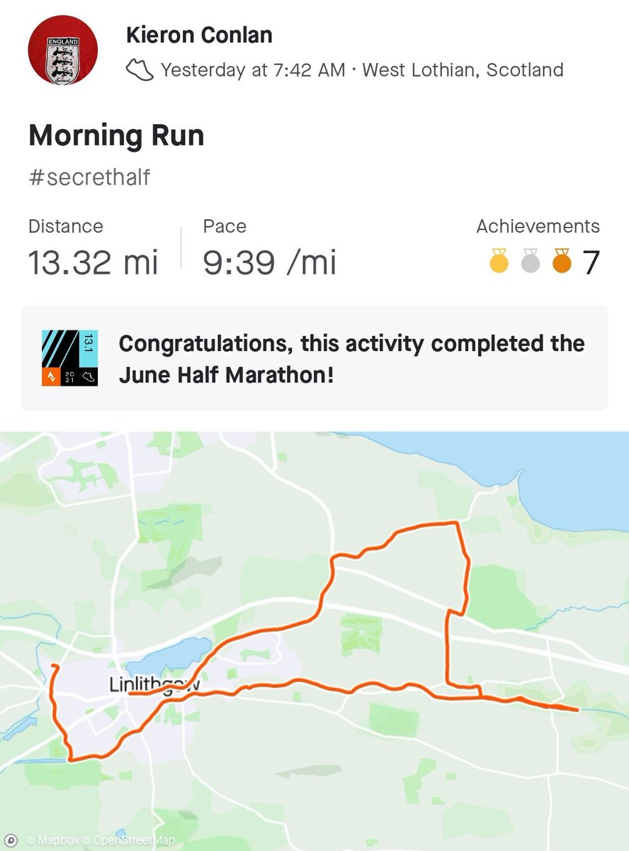 kieron_conlan's tweet photo. @runningpunks Finally found time to post this #SecretHalf run from Saturday morning, ran it with my better half and a friend. Thanks for making this opportunity available, it was good to get out for a stretch again.
#runningpunks @Run4Wales @CardiffHalf @HOKAONEONE https://t.co/XdUo8CPXUc
