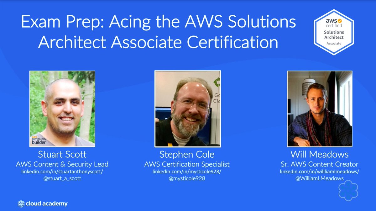 QANorthAmerica's tweet photo. 🔥Are you getting ready for your #AWSSolutionsArchitectAssociate Certification exam? Then you'll probably want to make sure there are no gaps in your knowledge. Don't worry, our #AWS experts are here to help! Check out this learning path 👉 https://t.co/I0Jo80ZE49 https://t.co/q9IqG9Kipl